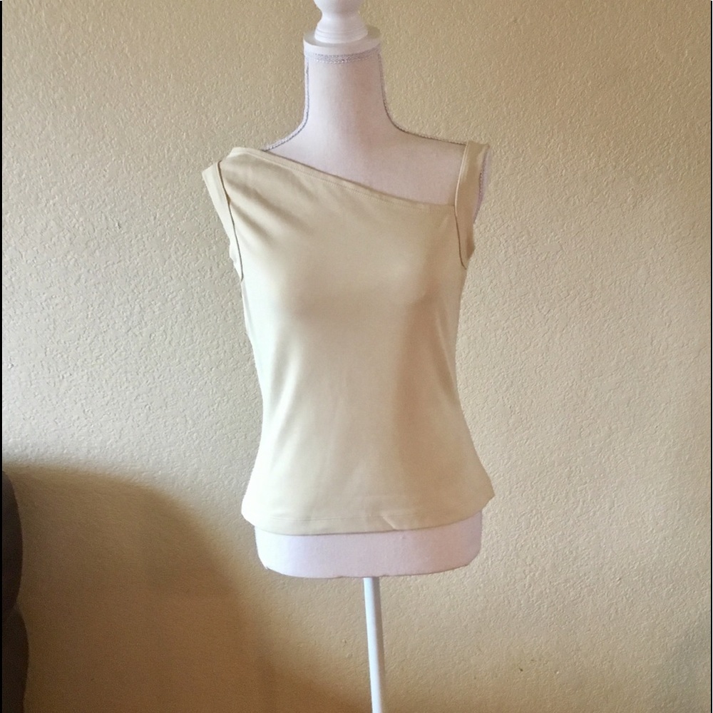 BCBG One shoulder top